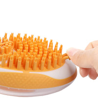 2 x Brand New SSyang Dog Massage Brush Dog Grooming Brush Cha Pet Bath Brush Silicone Pet Brush for Dogs Cats Short and Long Hair - RRP €31.2