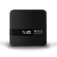 1 x RAW Customer Returns Smart TV Box, 4K Ultra HD Streaming Media Player, H20 Android 10.0 TV Box RK3229 USB 2.0 Ultra HD 4K HDR 8GB RAM 128GB ROM Set Top TV Box, Wireless Projection - RRP €46.99