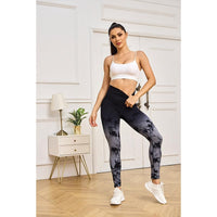 1 x Brand New RIOJOY Scrunch Leggings Women s Gym Leggings with Mesh Insert Sport Gym Mesh Sport Leggings, 3 Black,L - RRP €27.6