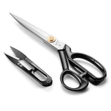 1 x RAW Customer Returns Tailor s scissors 24 cm - Tailor s scissors with sharp blades and soft handle for cutting fabrics, leather, material, clothing, alterations, tailoring - RRP €15.25