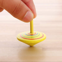 1 x Brand New LATRAT 30pcs Wooden Spinning Top, Wooden Spinning Top, Mini Wooden Spinning Top Colorful Craft Gyroscope for Kids Random Color - RRP €19.2