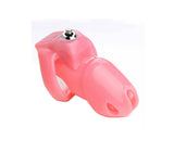 1 x RAW Customer Returns SeLgurFos Chastity Belt for Men, Chastity Cage Penis Cage Resin 3D Men Cock Cage HT-V5 Chastity Device Set Bondage Sex Toy Pink, Standard-40mm  - RRP €19.66