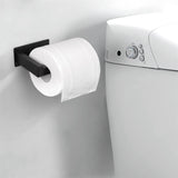 17 x Brand New IONCAT toilet paper holder, self-adhesive without drilling toilet paper roll holder made of stainless steel - toilet holder, roll holder, toilet roll holder, paper holder for kitchen, bathroom, black - 2 pieces - RRP €257.04