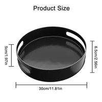 4 x Brand New Hggzeg Lazy Susan 360 Rotating Steel Turntable for Cabinet, Counter, Pantry Black  - RRP €79.96