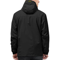 1 x RAW Customer Returns HVECZIXP Rain Jacket Men Lightweight Waterproof Rain Windbreaker Windbreaker for Hiking Travel Camping Outdoor - RRP €32.99