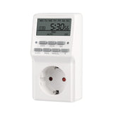 1 x RAW Customer Returns HBN digital timer socket with 20 switching programs, weekly timer for indoors, countdown, random function, summer time switch, 16A 3680W - RRP €11.99