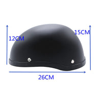 1 x RAW Customer Returns TAKPART Universal Motorcycle Helmet Half Helmet Summer Helmet One Size - RRP €25.2