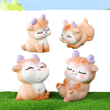 2 x Brand New Babioms Fawn Figures Set, 8pcs Fawn Figures Decoration Cake Topper Cartoon Anime Statue Model Ornaments Cake Decoration for Children Birthday Decoration - RRP €38.4