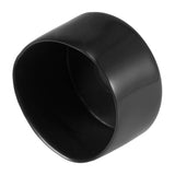 1 x RAW Customer Returns sourcing map 4pcs. Rubber end cap vinyl round cover screw thread protection cap 2 50mm inner diameter black - RRP €10.07