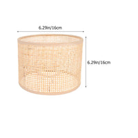 1 x RAW Customer Returns IMIKEYA 2 Pack Rattan Lampshade, E27 Small Lampshades Boho Style Lampshade for Clip-on Drum Lampshade Table Lamp Replacement Shade for Table Lamp Chandelier Floor Lamp - RRP €28.23