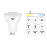 1 x RAW Customer Returns GY GU10 LED Dimmable Warm White Lamp, 7W 2700K 600lm Warm White Light Bulbs, Replaces 70W Halogen Bulbs, 120 Beam Angle Adjustable LED Bulb, Pack of 12 Energy Class G  - RRP €36.04