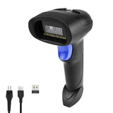 1 x RAW Customer Returns NetumScan Wireless CCD Barcode Scanner, USB, Automatic Barcode Reader, Compatible for PC, Mac and Windows Laptops NSL6 - RRP €35.99