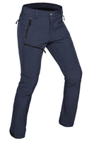 1 x RAW Customer Returns Cycorld hiking pants women s outdoor pants winter, waterproof ski pants warm thermal pants softshell pants lined trekking pants snow pants women s snowboard pants rain pants climbing pants winter navy blue, XL  - RRP €36.29