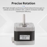 1 x RAW Customer Returns Creality stepper motor, official 42-40 stepper motor, 3D printer stepper motor 2 phase 1A 1.8 degree 0.4 NM, original stepper motor for 3D printer extruder, for CR-10 series and Ender-3 series E-axis - RRP €20.64