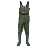 1 x Brand New Night Cat Waterproof Fishing Waders for Men Women Hunting Fishing Agriculture Work,Green,44 EU - RRP €50.99