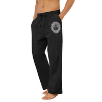 1 x RAW Customer Returns Linen Pants Men Jogging Pants Men Lightweight Summer Pants Men s Pants Plus Size Cotton Pants Loose Fit Leisure Pants Casual Beach Pants Loungewear,Black,3XL - RRP €23.99