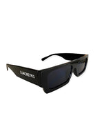 1 x RAW Customer Returns BLACK ELVIS CLOTHING Trendy Black Men s and Women s Sunglasses For The Ultimate Look - Rectangular Lenses - Retro Vintage Style - Anti Uv400 Lenses - RRP €27.99