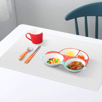 1 x RAW Customer Returns HomeDo Large Washable Silicone Mat, Silicone Mat, Non-Slip Non-Stick Baking Mat, Dough Mat Kitchen Mat, Table Mat, Placemat, Anti-Slip Mat Transparent, 30x40cm-4 Pieces  - RRP €20.05