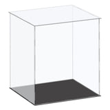 1 x Brand New sourcing map Display Plastic Box Storage Box Acrylic Transparent Assemble Dustproof 36x31x40.5cm for Collectibles - RRP €59.4