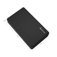 1 x RAW Customer Returns SALCAR USB 3.0 external hard drive enclosure for 3.5 inch SATA SSD and HDD hard drives, compatible with 12V 2A power supply - RRP €24.99