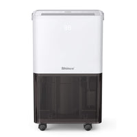 1 x RAW Customer Returns SHINCO Silent Air Dehumidifier 10L Day, for Maximum 15 , Dehumidification Function, Purification, Clothes Drying, 24 Hour Timer, Transparent Water Tank - RRP €138.99