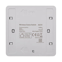 1 x RAW Customer Returns ANCLLO Zigbee Smart Switch Wireless Light Switch 12 Scene Switch Compatible with MOES Smart Life Tuya App - RRP €22.18