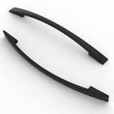 1 x RAW Customer Returns FURNIWARE 10 pieces handles, 160mm hole spacing furniture handles cabinet handles kitchen handles handles furniture drawer handles handles for kitchen cabinets cupboards furniture handles drawer handles matt black - RRP €31.25