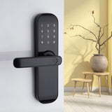 1 x RAW Customer Returns HAIFUAN M20 Bluetooth Digital Lock, Unlock with Card, Code, App Only Compatible with Alexa Left Door Only M20-L  - RRP €139.0