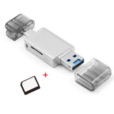 1 x RAW Customer Returns CY USB-C USB 2.0 to NM Nano Memory Card and Micro SD TF Card Reader for Huawei Phone - RRP €26.0