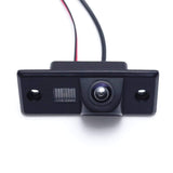 1 x RAW Customer Returns Kalakus HD CCD Car Rear View Camera with Waterproof integrated in License Plate Reversing System for VW Volkswagen Touareg Tiguan Santana Jetta Polo Skoda Porsche Polo Golf - RRP €30.23