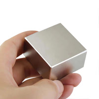 1 x RAW Customer Returns AOMAG Strong N52 rectangular neodymium magnets 40 x 40 x 20mm - RRP €59.99