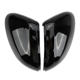 1 x RAW Customer Returns Car Mirror Caps, 1 Pair Car Door Outside Mirror Cap Rearview Mirror Cap Side Mirror Covers Compatible for VW Passat B8 2016-2019 Black  - RRP €55.45