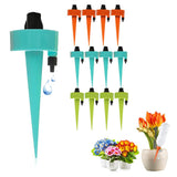 1 x RAW Customer Returns Automatic watering set, 12 pieces watering system potted plants, plant flower watering, adjustable watering system for flowers or vegetables - RRP €8.39