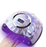 1 x RAW Customer Returns Timpou UV Gel Nail Lamp, 268W UV Nail Dryer LED Light for Gel Polish 4 Timer Professional Nail Art Accessories, Hardening Gel Toenails - RRP €25.99