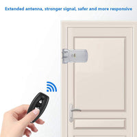 1 x RAW Customer Returns MAGT Wafu Lock Electronic Front Door Lock, Wireless Security Invisible Keyless Door Lock Home Smart Remote Control Door Lock - RRP €94.8