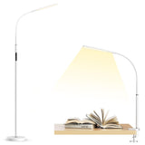 1 x RAW Customer Returns anyts floor lamp dimmable LED floor lamp living room floor lamp with 3 uses as desk lamp floor lamp clampable architect lamp - RRP €42.99