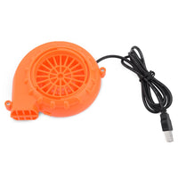 1 x RAW Customer Returns QOTSTEOS Toy Costume Air Blower, DC 6V Electric Mini Fan Air Blower for Dolls Mascot Head Inflatable Toy Costume Size 4.8W  - RRP €12.1