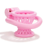 1 x RAW Customer Returns NAIXBTY Extra small resin chastity cage men s penis cage, 3D fish basket chastity belt penis cage set with 4 penis rings chastity cage device SM bondage extreme chastity sex toy for men - RRP €37.81