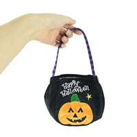 1 x Brand New YANGWEN Halloween Candy Bag, 2 Pieces Candy Bag, Reusable Prank Candy Gift Bag, Halloween Trick Or Treat Bags Candy Bags - RRP €19.2