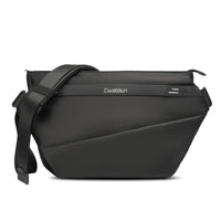 1 x RAW Customer Returns Cwatcun Camera Bag Photo Leisure Bag Waterproof Small Camera Bags Camera Sling Bag PU Photo Bag for SLR Cameras, Black, S - RRP €36.29