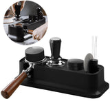 10 x Brand New LOMUG Tamper Station for Barista, Espresso Tamping Holder 51-58mm Coffee Filter Tamper Holder ABS Universal Tamper Station Coffee Tamping Station Black - RRP €338.6