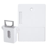 1 x RAW Customer Returns 125kHz Smart Cabinet Lock, Electronic RFID Card Opening for Sauna Libraries, Factories and Offices Locker - No Drill Required White  - RRP €18.73