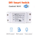 1 x RAW Customer Returns COLOROCK 10A Smart WiFi Wireless Light Switch, DIY Universal Module for Smart Home Automation Solution, Works with Amazon Alexa and Google Home - RRP €21.6