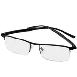 1 x RAW Customer Returns Half-rim progressive lenses progressive multifocal reading glasses super light multifocus glasses for men and women reading glasses anti-blue light vision aid retro reading aid computer reader anti fatigue glasses - RRP €30.24