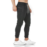 1 x RAW Customer Returns Yageshark Men s Jogging Pants Cotton Fitness Slim Fit Leisure Pants Black M Thin - RRP €27.99