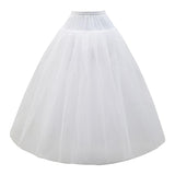 1 x RAW Customer Returns Aprildress Women s Petticoat Without Hoops White Petticoat Tulle Crinoline Skirt for Wedding Dresses IT-PPT026 - RRP €21.73