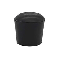 1 x RAW Customer Returns Flyshop Chair Leg Caps, Rubber Protectors, Durable, Scratch-Free, Round 25 mm 2.5 cm , 16 Pack, Black - RRP €22.99