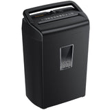 1 x RAW Customer Returns Bonsaii Home Office 10-sheet document shredder, cross-cut shredder for paper and credit cards, security level P4, overheating protection and practical handle design, 21L waste container C209-D  - RRP €49.99