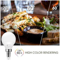 1 x RAW Customer Returns LOHAS E14 LED lamp, 5.5W LED light bulb E14, equivalent to 40W light bulb, warm white 3000K, 500 lumens, not dimmable, P45 SES E14 LED lamps, 240 beam angle, energy saving lamp, 6 pieces - RRP €12.1