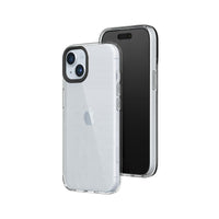 1 x RAW Customer Returns RHINOSHIELD Crystal Clear Case Compatible with iPhone 15 Plus Advanced yellowing resistance, high transparency, customizable and transparent protective case - black - RRP €37.99